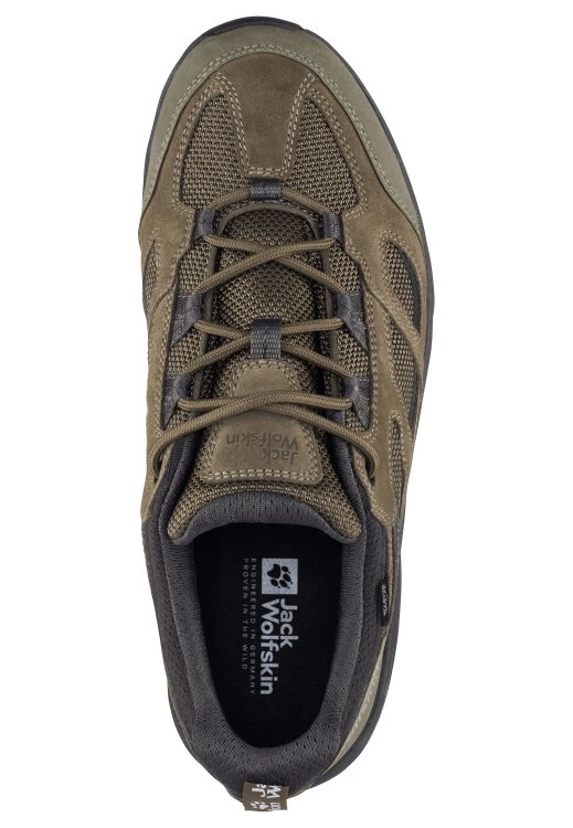 Vojo 3 Texapore Low M Brand Jack Wolfskin Khaki-Phantom Brands