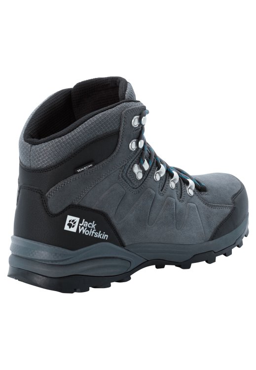 Brand Jack Wolfskin Grey-Black Collection Refugio Texapore Mid M