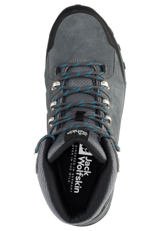 Brand Jack Wolfskin Grey-Black Collection Refugio Texapore Mid M