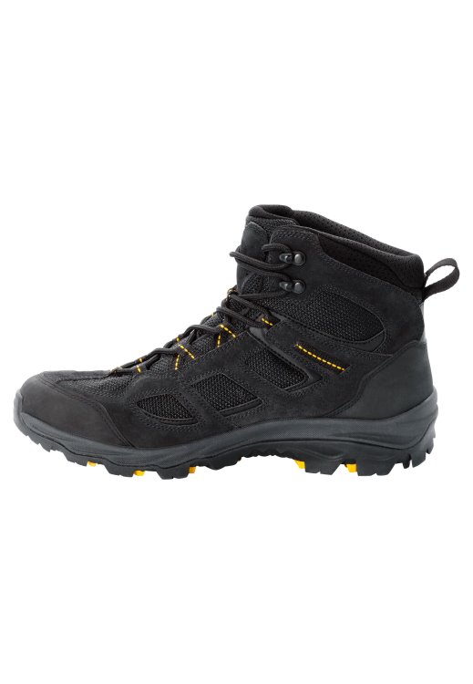 Black-Burly Yellow Xt Brand Jack Wolfskin Vojo 3 Texapore Mid M Hot