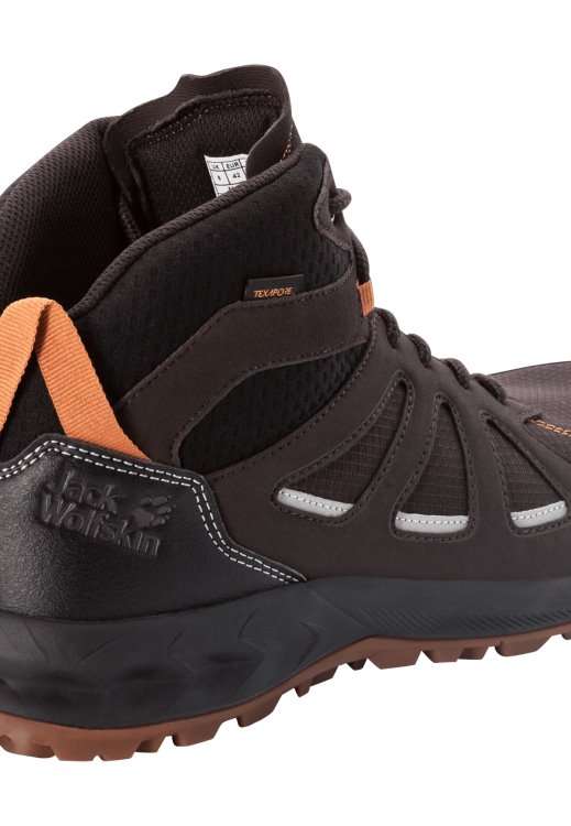 Espresso-Dark Red New Woodland 2 Texapore Mid M Brand Jack Wolfskin