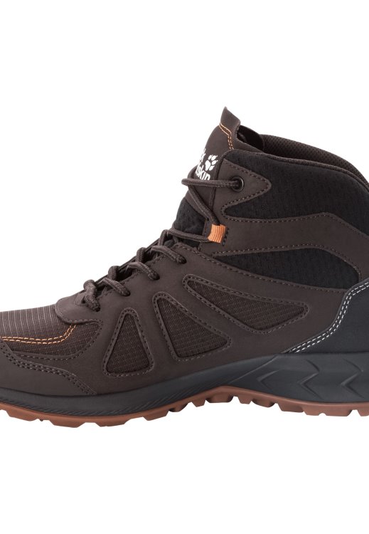 Espresso-Dark Red New Woodland 2 Texapore Mid M Brand Jack Wolfskin