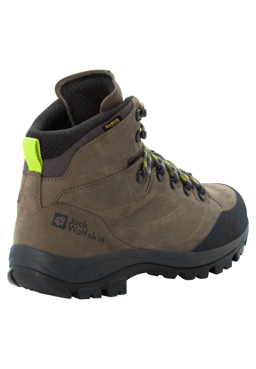 Rebellion Texapore Mid M Brand Jack Wolfskin Best Khaki-Phantom