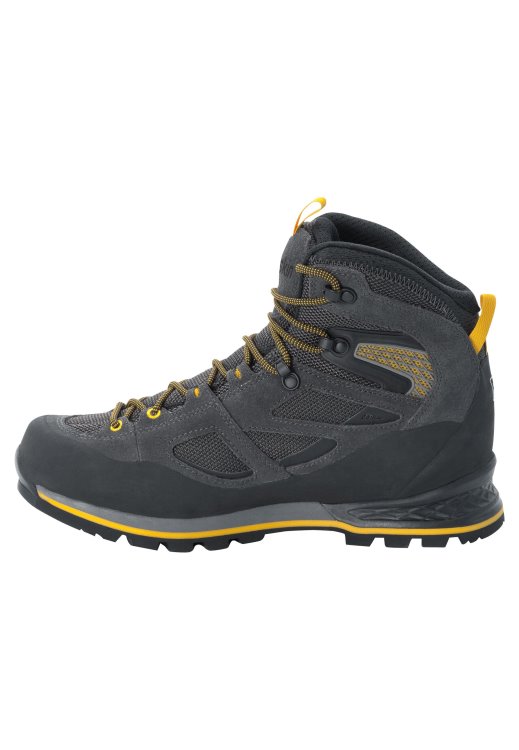 Brand Jack Wolfskin Force Crest Texapore Mid M Hot Black-Burly Yellow Xt
