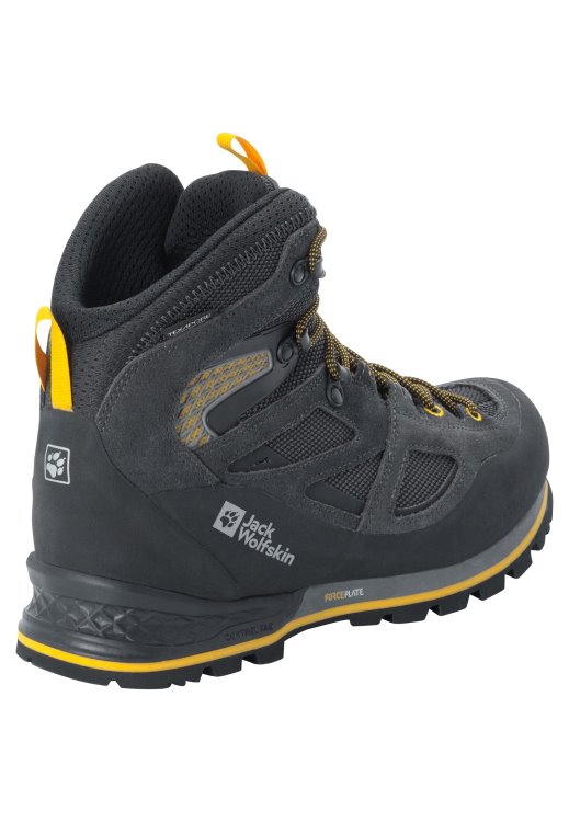 Brand Jack Wolfskin Force Crest Texapore Mid M Hot Black-Burly Yellow Xt