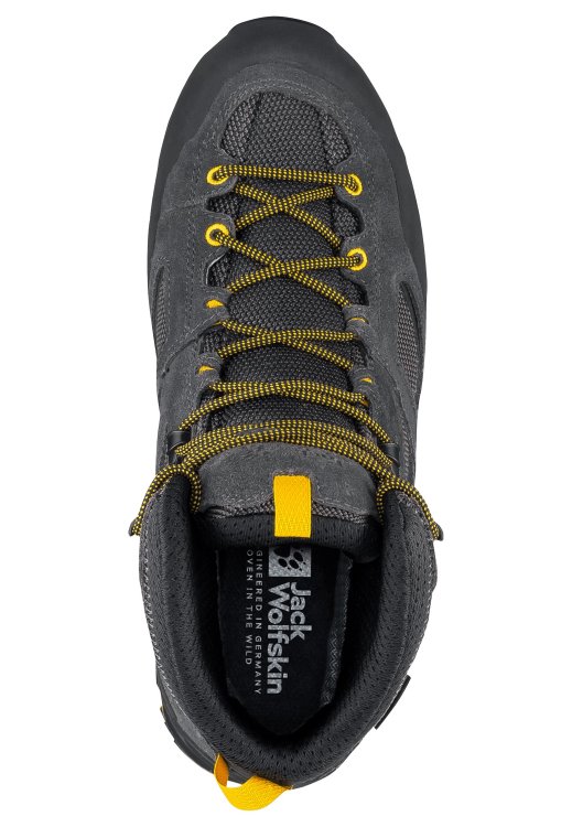 Brand Jack Wolfskin Force Crest Texapore Mid M Hot Black-Burly Yellow Xt