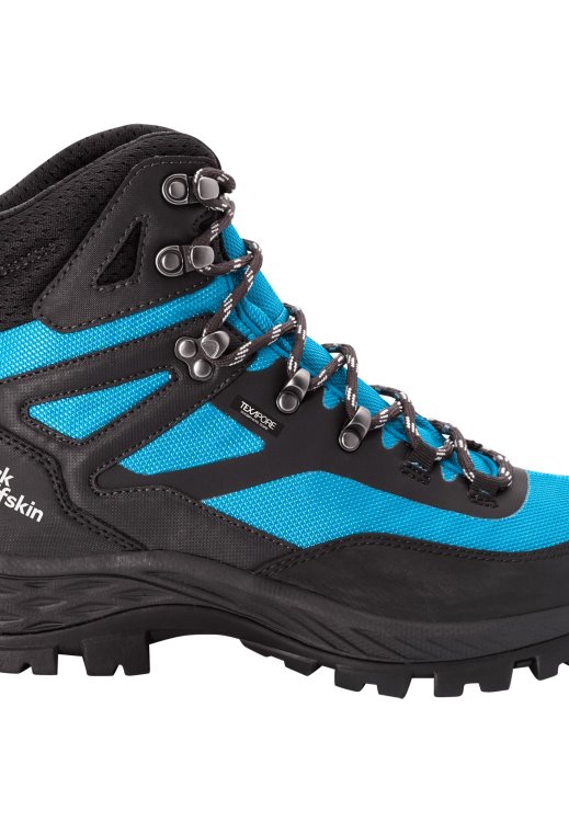 Blue-Lime Brand Jack Wolfskin Rebellion Guide Texapore Mid M New