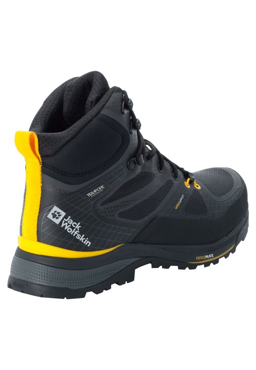 Black Force Trekker Texapore Mid M Brand Jack Wolfskin Collections