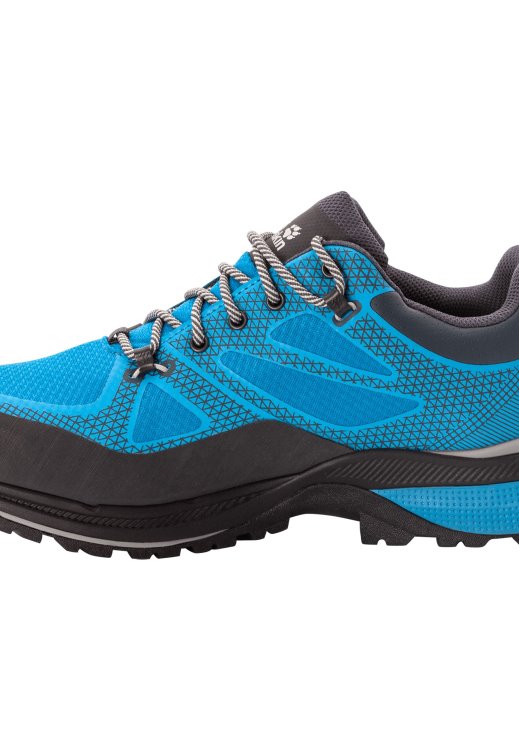 Blue-Lime Force Striker Texapore Low M Origin Brand Jack Wolfskin
