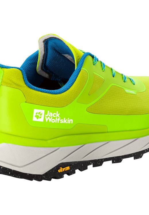 Hot Lime-Blue Brand Jack Wolfskin Terrashelter Low M