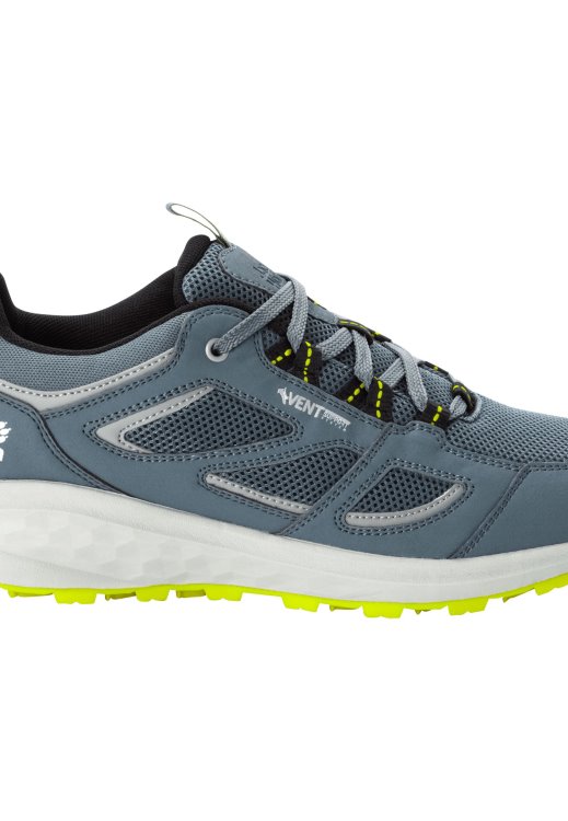 Vojo 3 Vent Low M Grey-Lime Brand Jack Wolfskin Collection