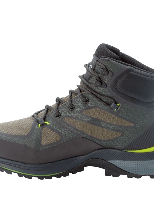 Brand Jack Wolfskin Force Striker Texapore Mid M New Lime-Dark Green
