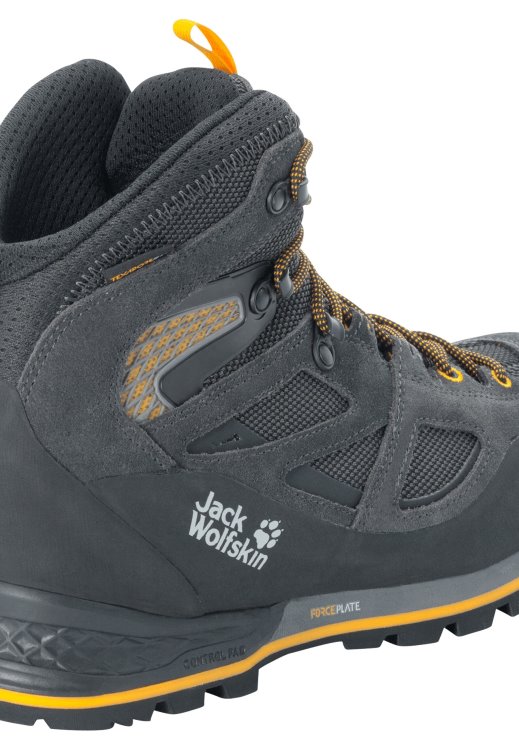 Brand Jack Wolfskin Black-Burly Yellow Xt Original Force Crest Texapore Mid M