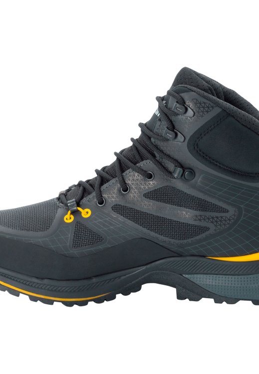 Brand Jack Wolfskin Black-Burly Yellow Xt Force Trekker Texapore Mid M Hot