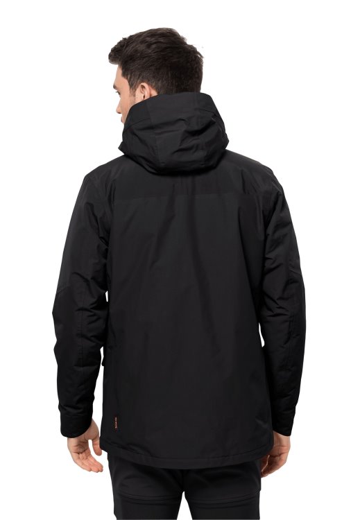 Black Origins Brand Jack Wolfskin Romberg 3in1 Jacket M