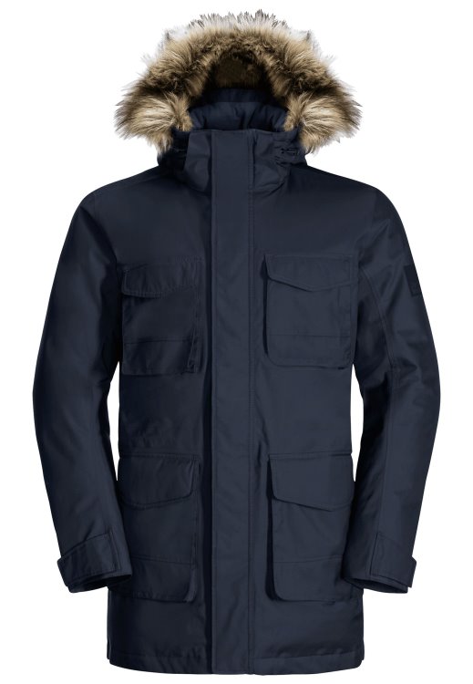 Night Blue Winterfrost Down Parka M Brand Jack Wolfskin