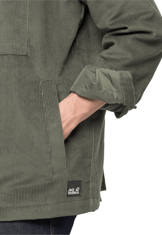 New Brand Jack Wolfskin Dusty Olive Nature Shield Jacket M