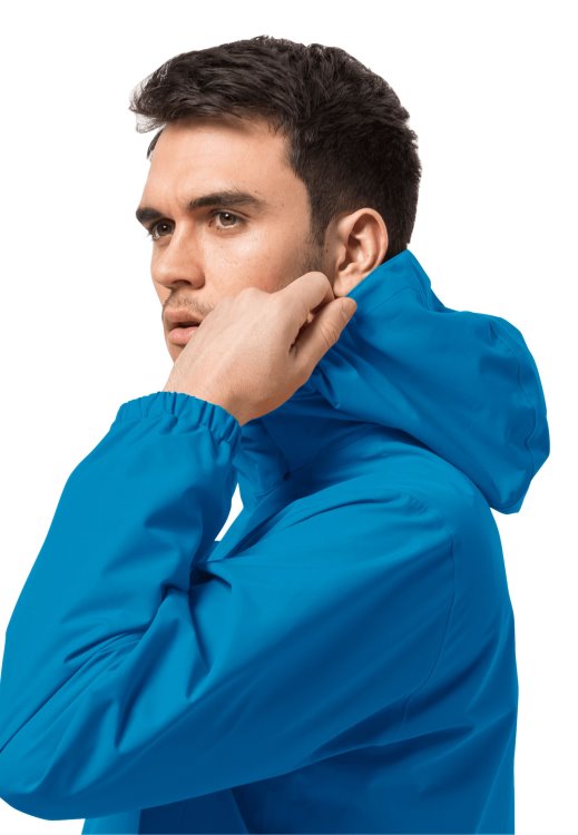 Brand Jack Wolfskin Fashion Stormy Point 2l Jacket M Blue Pacific