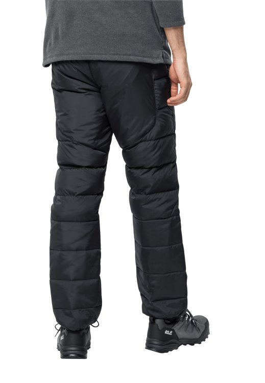 Black Original Atmosphere Pants Men Brand Jack Wolfskin