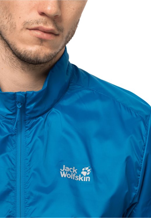 Collection Brand Jack Wolfskin Blue Pacific Pack & Go Windshell M