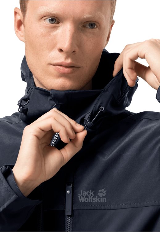 Desert Wind Jacket M Night Blue Brand Jack Wolfskin Original
