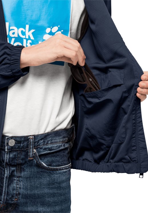 Brand Jack Wolfskin Night Blue Fashion Lightsome Jacket M