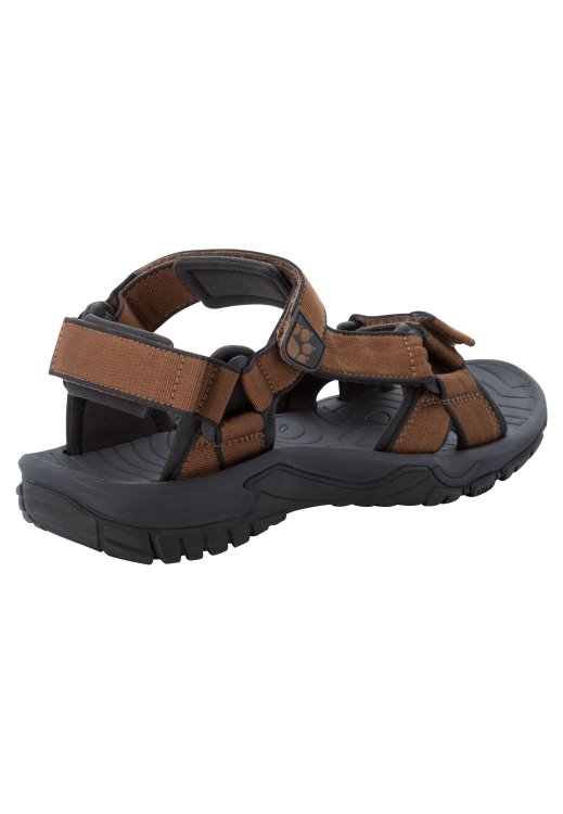 Origin Brand Jack Wolfskin Brown-Black Lakewood Ride Sandal M