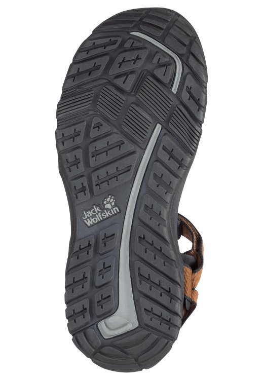 Origin Brand Jack Wolfskin Brown-Black Lakewood Ride Sandal M
