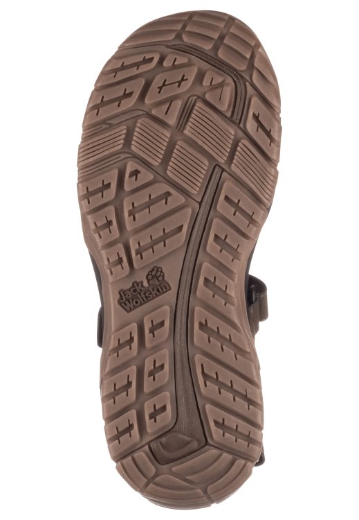 Lakewood Cruise Sandal M Brand Jack Wolfskin Hot Dark Wood