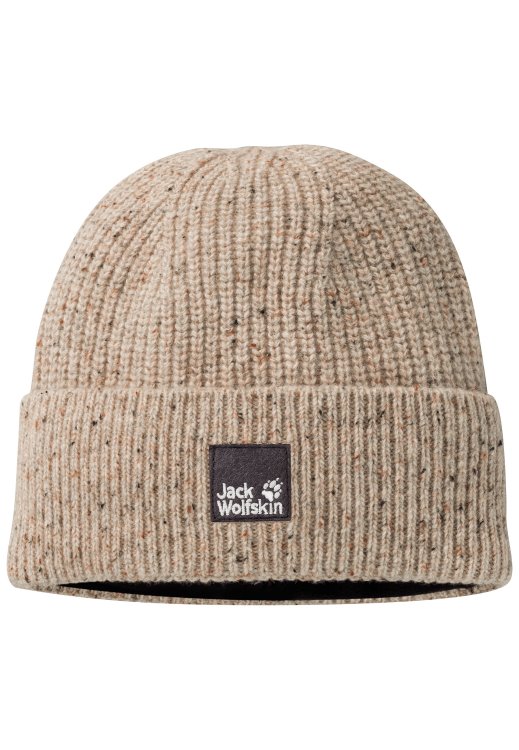 Beige Brand Jack Wolfskin Nature Knit Cap Best