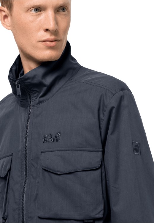 Night Blue Lakeside Trip Jacket M Collections Brand Jack Wolfskin