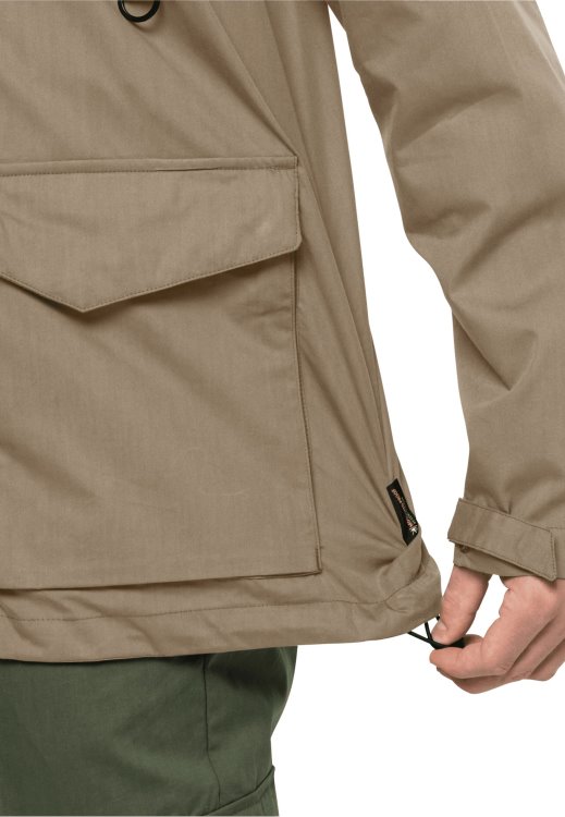 Origins Lakeside Trip Jacket M Sand Dune Brand Jack Wolfskin