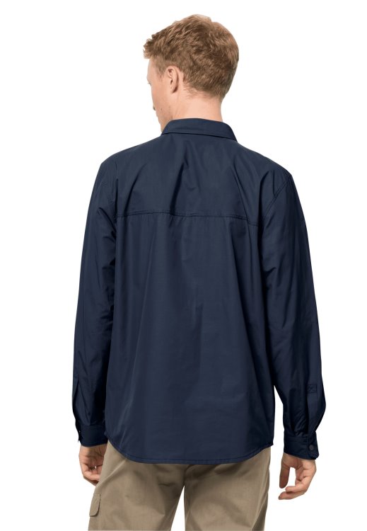 Brand Brand Jack Wolfskin Night Blue Lakeside Roll-up Shirt M