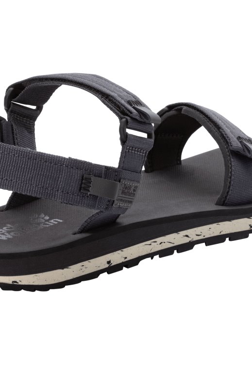 Original Grey-Black Brand Jack Wolfskin Outfresh Sandal M