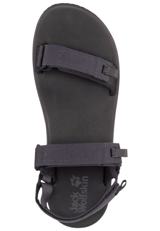 Original Grey-Black Brand Jack Wolfskin Outfresh Sandal M