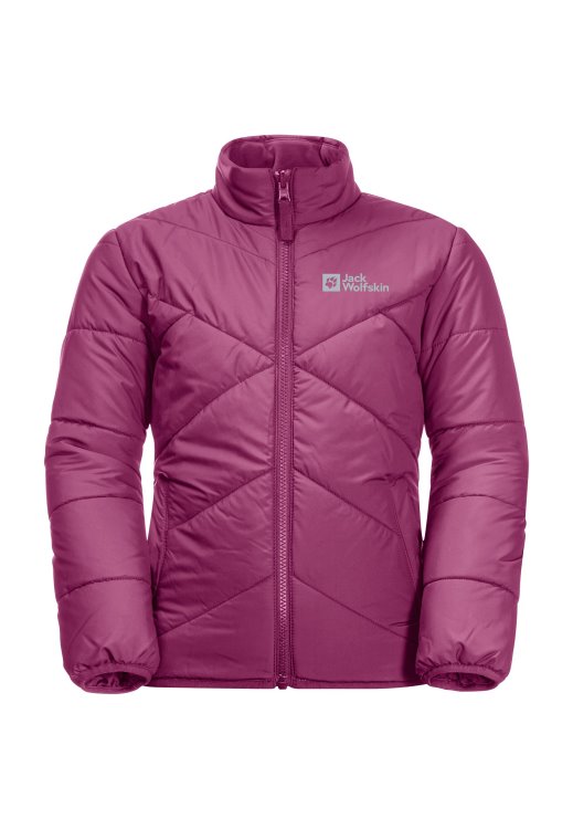 Best Dark Ruby Brand Jack Wolfskin Rebel Rock 3in1 Jacket K