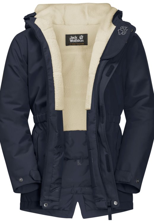 Night Blue Brand Jack Wolfskin Collection Cosy Bear Jacket G
