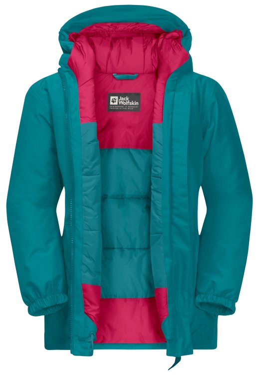 Bergland Jacket K Brand Jack Wolfskin Origin Bay Blue