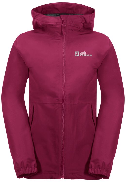 Stormy Point Jacket K Dark Ruby Original Brand Jack Wolfskin