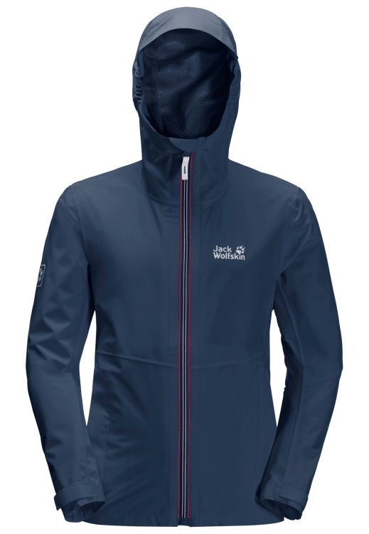 Dark Indigo Brand Jack Wolfskin Jwp Shell Kids