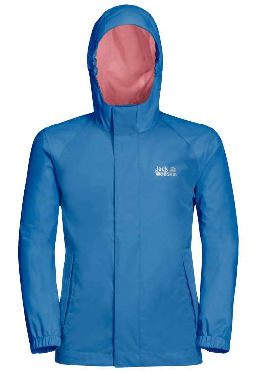 Wave Blue Tucan Jacket Kids New Brand Jack Wolfskin