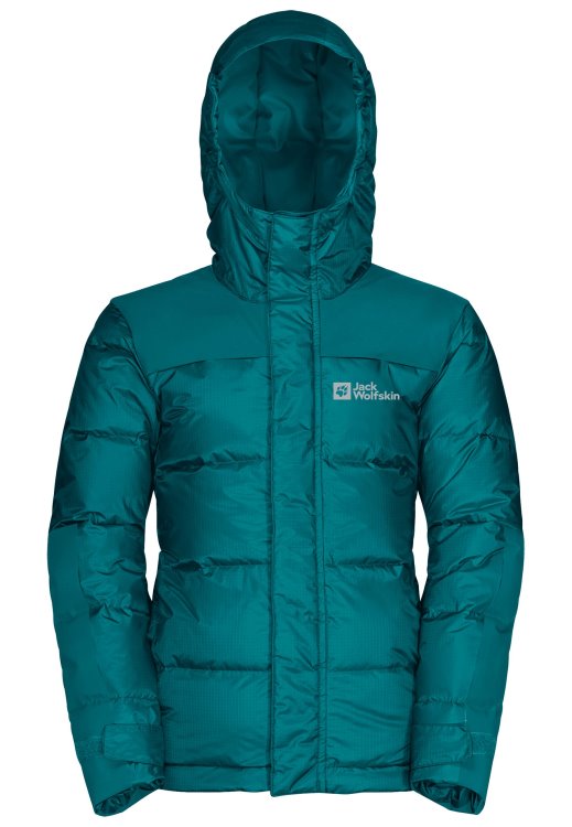 Bay Blue Mount Cook Jacket Kids Brand Jack Wolfskin Collections
