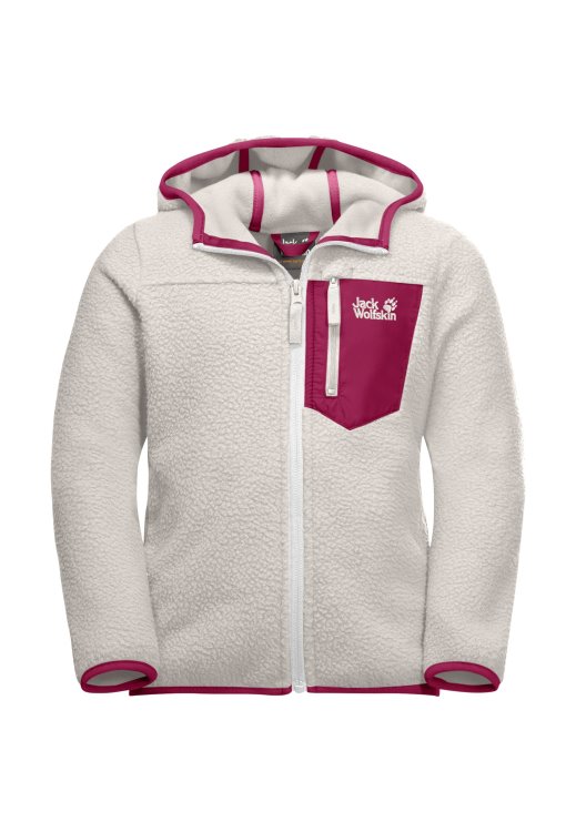 Collections Brand Jack Wolfskin Ice Curl Hood Jacket K Winter Pearl