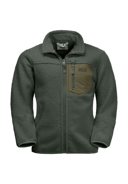 Origins Thyme Green Ice Curl Jacket K Brand Jack Wolfskin