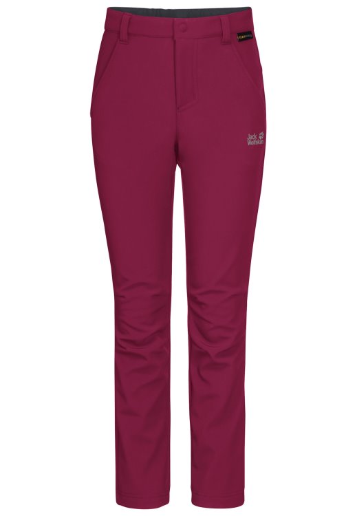 Brand Jack Wolfskin Best Dark Ruby Fourwinds Pants K
