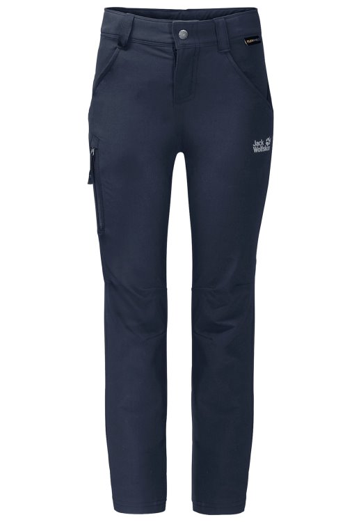 Brand Jack Wolfskin Activate Pants Kids Night Blue New