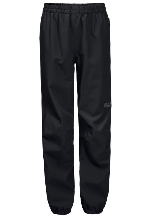 Black Brand Brand Jack Wolfskin Rainy Days Pants Kids