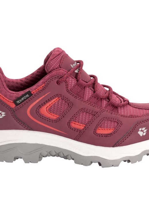 Vojo Texapore Low K Brand Jack Wolfskin Burgundy-Red