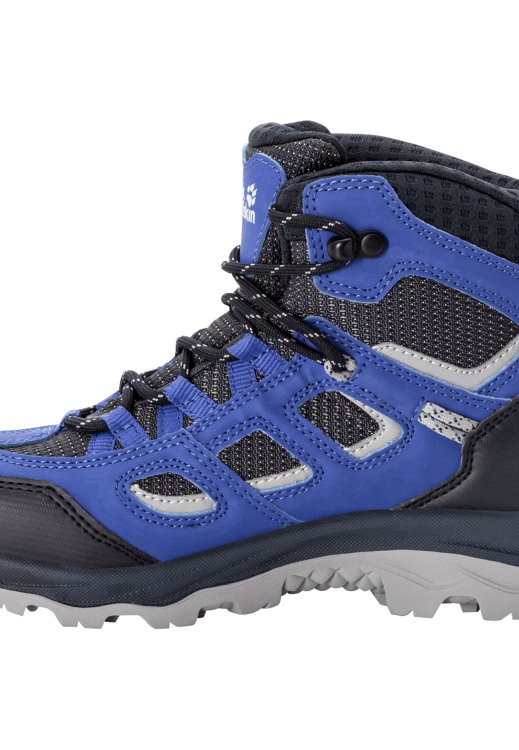 Vojo Texapore Mid K Dark Blue-Grey Original Brand Jack Wolfskin