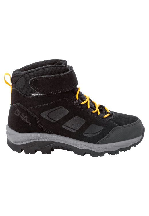 Brand Jack Wolfskin Black-Burly Yellow Xt Vojo Lt Texapore Mid K Fashion